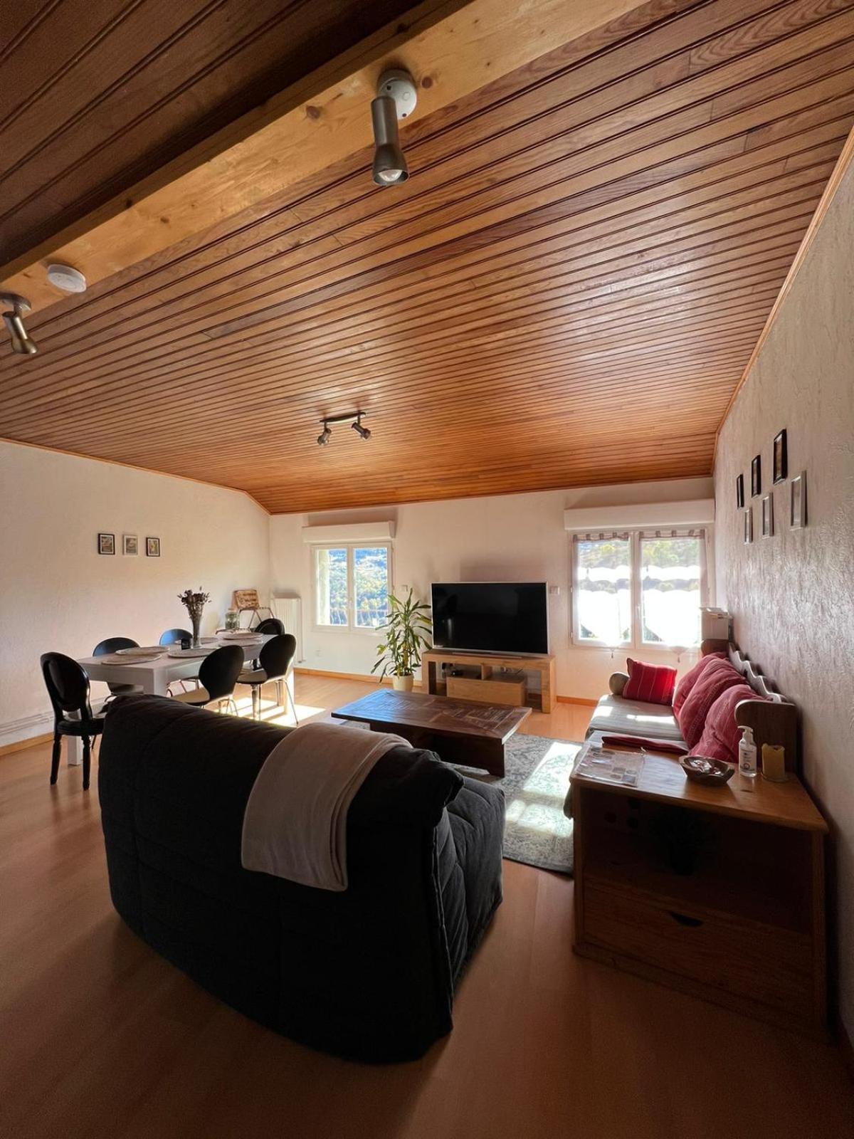Logement Avec Vue Panoramique A 10Min Des Pistes Sauto Zewnętrze zdjęcie